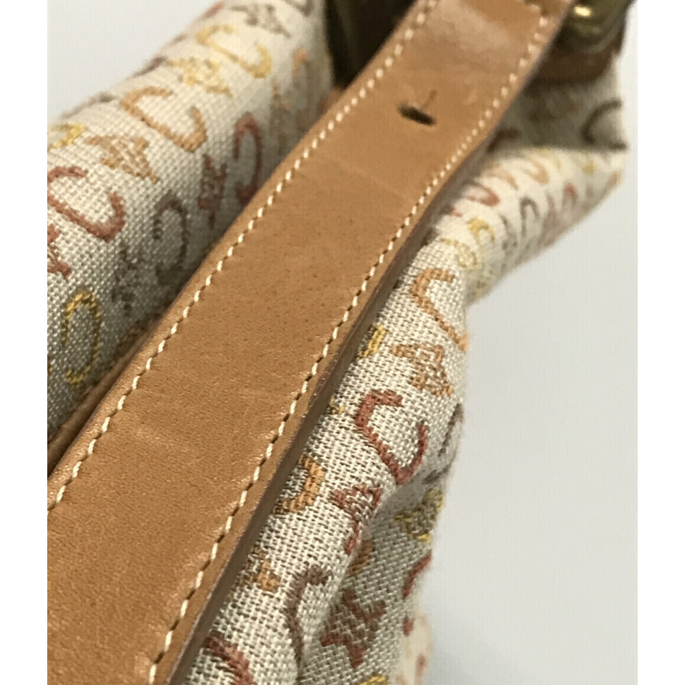 Celine Macadam Canvas Shoulder Bag beige Tan - Picture 5 of 6